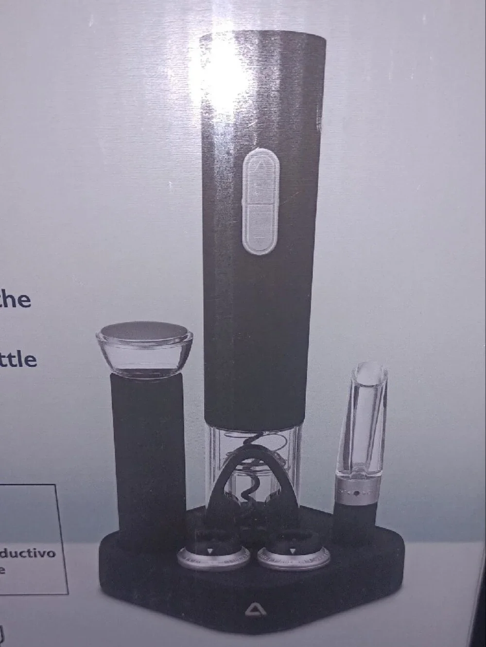 Electric Wine Set - Black
